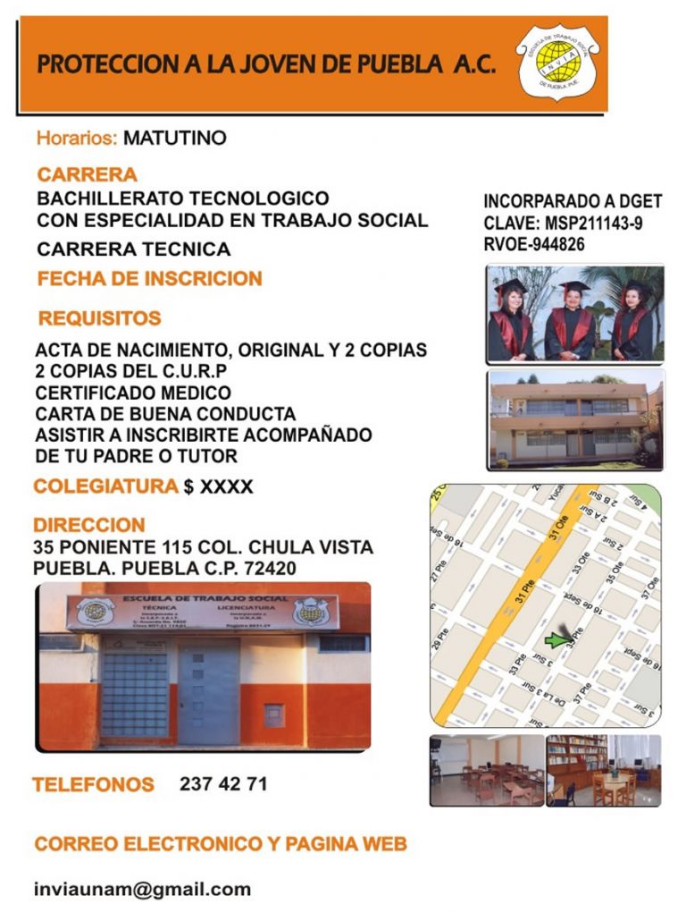 Escuela de Bachillerato Técnico en Trabajo Social In - Vía